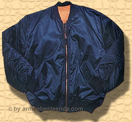 die MA-1 in blau - Sonderposten, solange Vorrat reicht